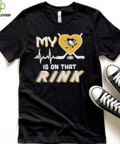 Pittsburgh Penguins My Heart Is On that Rink Shirt