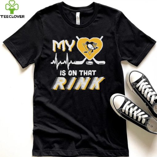 Pittsburgh Penguins My Heart Is On that Rink Shirt