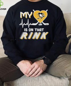 Pittsburgh Penguins My Heart Is On that Rink Shirt