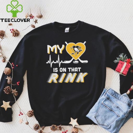 Pittsburgh Penguins My Heart Is On that Rink Shirt