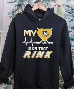 Pittsburgh Penguins My Heart Is On that Rink Shirt