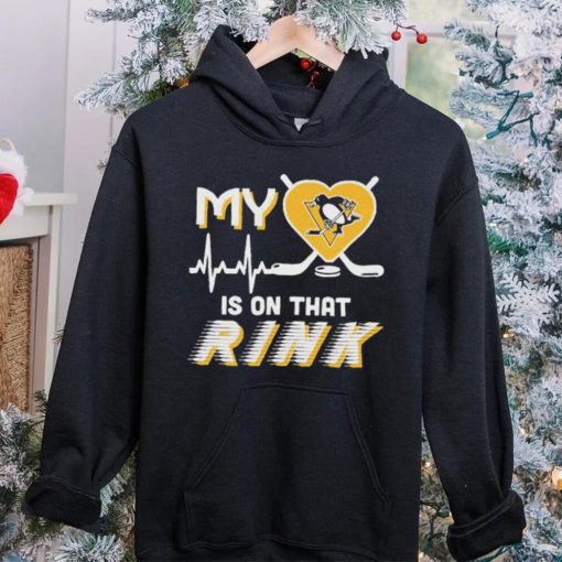 Pittsburgh Penguins My Heart Is On that Rink Shirt