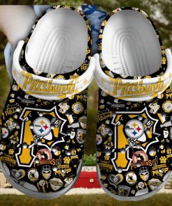 Pittsburgh Penguins NHL Sport Crocs Crocband Clogs Shoes Comfortable For Men Women and Kids – Footwearelite Exclusive