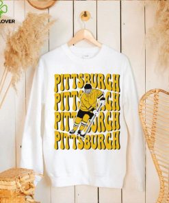 Pittsburgh Penguins NHL ice hockey player cartoon shirt 1 Pittsburgh Penguins NHL ice hockey player cartoon shirt