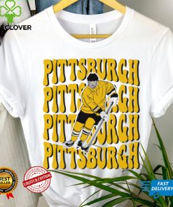 Pittsburgh Penguins NHL ice hockey player cartoon shirt 3 Pittsburgh Penguins NHL ice hockey player cartoon shirt