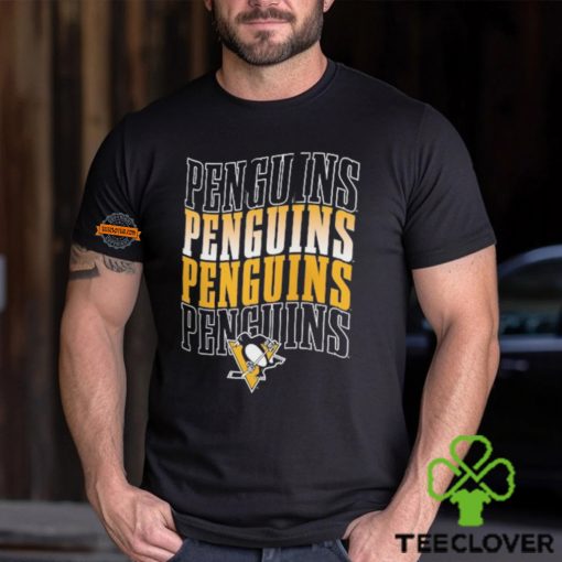 Pittsburgh Penguins Starter Four Team Name Logo Shirt