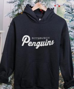 Pittsburgh Penguins Starter x NHL Black Ice Black Cross Check Shirt