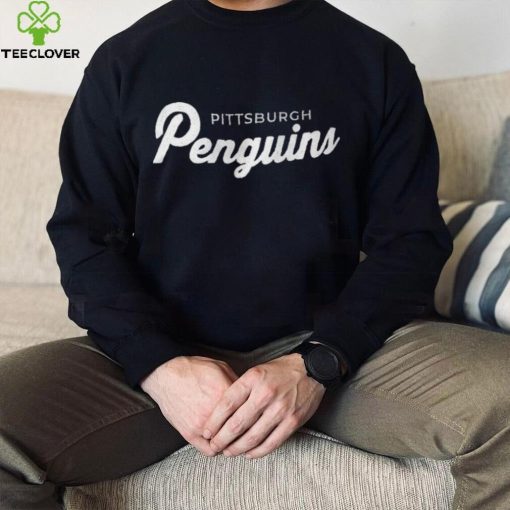 Pittsburgh Penguins Starter x NHL Black Ice Black Cross Check Shirt