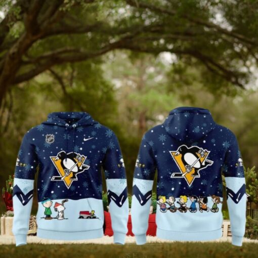Pittsburgh Penguins x Peanuts Holiday Limited Edition 2024 Hoodie