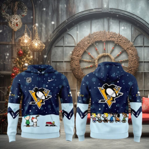 Pittsburgh Penguins x Peanuts Holiday Limited Edition 2024 Hoodie