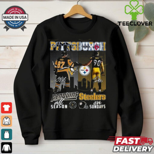 Pittsburgh Penguins x Pittsburgh Steelers Signature Unisex T Shirt