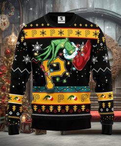 Pittsburgh Pirates Grinch Christmas Ugly Sweater