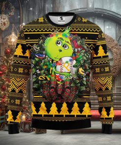 Pittsburgh Pirates Grinch Hug Christmas Ugly Sweater