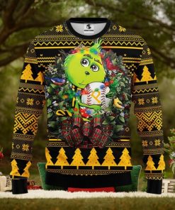 Pittsburgh Pirates Grinch Hug Christmas Ugly Sweater