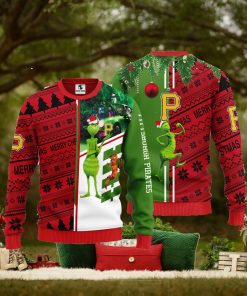 Pittsburgh Pirates Grinch & Scooby doo Christmas Ugly Sweater 1