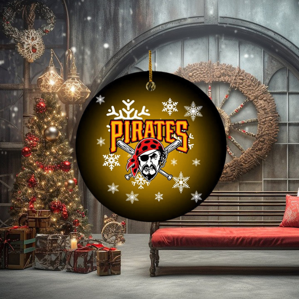 Pittsburgh Pirates MLB 2023 Holiday Gifts Custom Name Merry Christmas Decorations Ornament Pittsburgh Pirates MLB 2023 Holiday Gifts Custom Name Merry Christmas Decorations Ornament