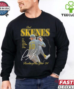 Pittsburgh Pirates Paul Skenes Rookie of the Year 2024 signature shirt