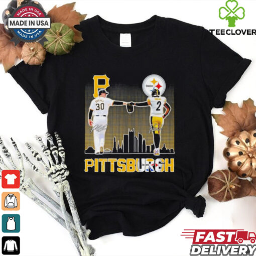 Pittsburgh Pirates Paul Skenes x Pittsburgh Steelers Justin Fields shirt
