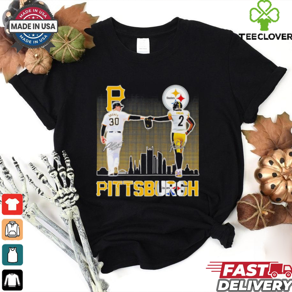 Pittsburgh Pirates Paul Skenes x Pittsburgh Steelers Justin Fields shirt Pittsburgh Pirates Paul Skenes x Pittsburgh Steelers Justin Fields shirt