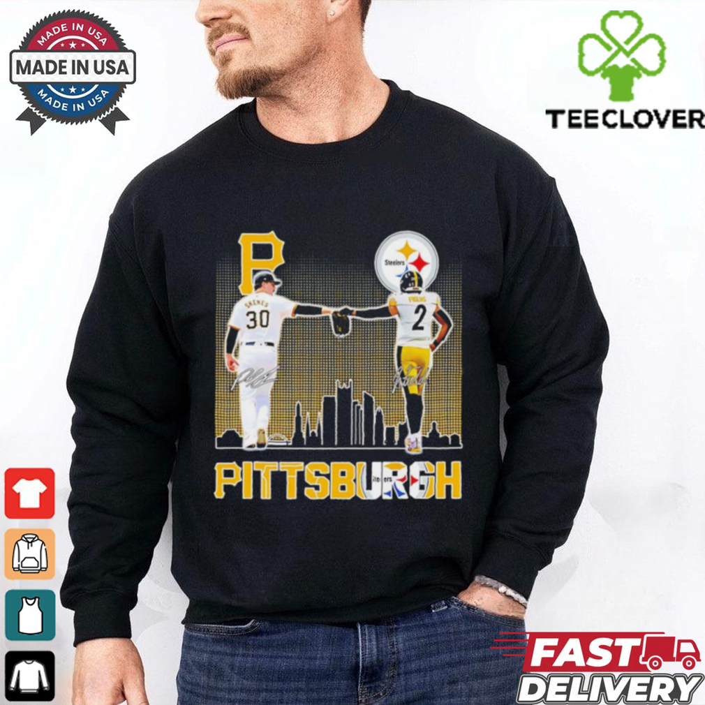 Pittsburgh Pirates Paul Skenes x Pittsburgh Steelers Justin Fields shirt Pittsburgh Pirates Paul Skenes x Pittsburgh Steelers Justin Fields shirt