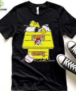 Pittsburgh Pirates Snoopy And Woodstock The Peanuts Baseball shirt
