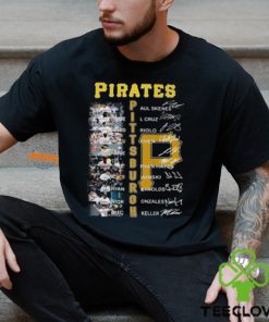 Pittsburgh Pirates Team Signature 2024 Unisex T Shirt
