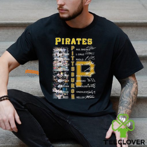 Pittsburgh Pirates Team Signature 2024 Unisex T Shirt