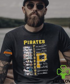 Pittsburgh Pirates Team Signature 2024 Unisex T Shirt 1 Pittsburgh Pirates Team Signature 2024 Unisex T Shirt