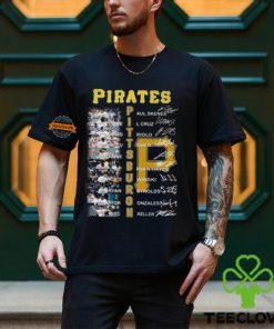 Pittsburgh Pirates Team Signature 2024 Unisex T Shirt 3 Pittsburgh Pirates Team Signature 2024 Unisex T Shirt