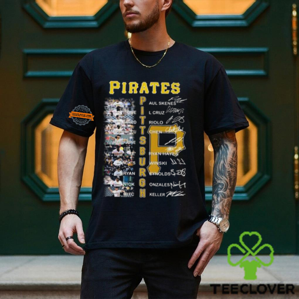 Pittsburgh Pirates Team Signature 2024 Unisex T Shirt Pittsburgh Pirates Team Signature 2024 Unisex T Shirt
