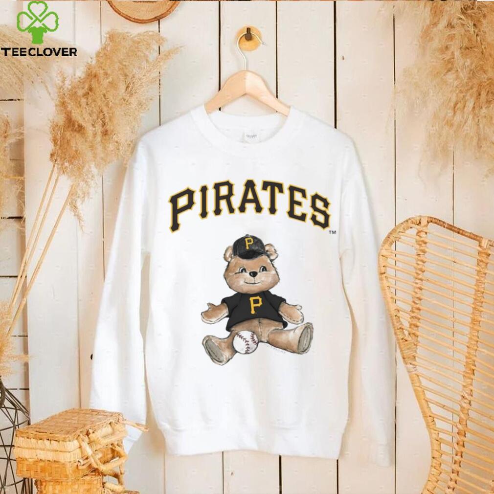 Pittsburgh Pirates Tiny Turnip White Teddy Boy Shirt Pittsburgh Pirates Tiny Turnip White Teddy Boy Shirt