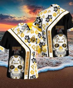 Pittsburgh Pirates Tropical Set Hawaiian Shirt And Short Gift For Fans