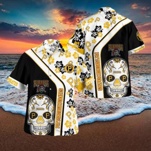 Pittsburgh Pirates Tropical Set Hawaiian Shirt And Short Gift For Fans