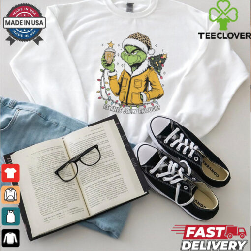 Pittsburgh Pirates x Santa Grinch Is This Jolly Enough Merry Christmas Shirt