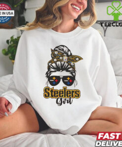 Pittsburgh Steeler girl burn hair shirt