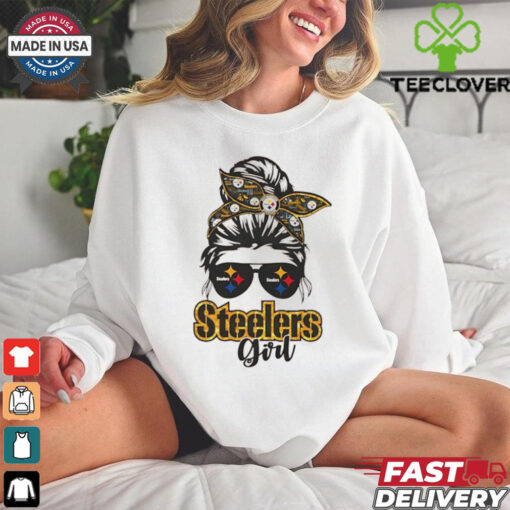 Pittsburgh Steeler girl burn hair shirt