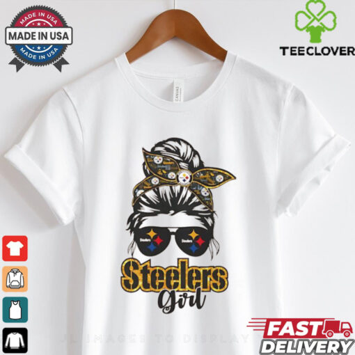 Pittsburgh Steeler girl burn hair shirt