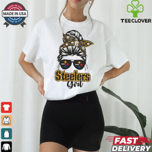 Pittsburgh Steeler girl burn hair shirt