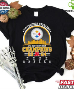 Pittsburgh Steelers 2024 AFC North Division Champions 10 Time shirt for Fan