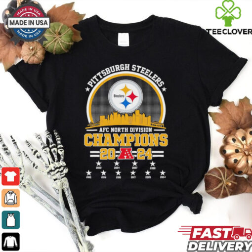 Pittsburgh Steelers 2024 AFC North Division Champions 10 Time shirt for Fan