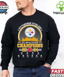Pittsburgh Steelers 2024 AFC North Division Champions 10 Time shirt for Fan