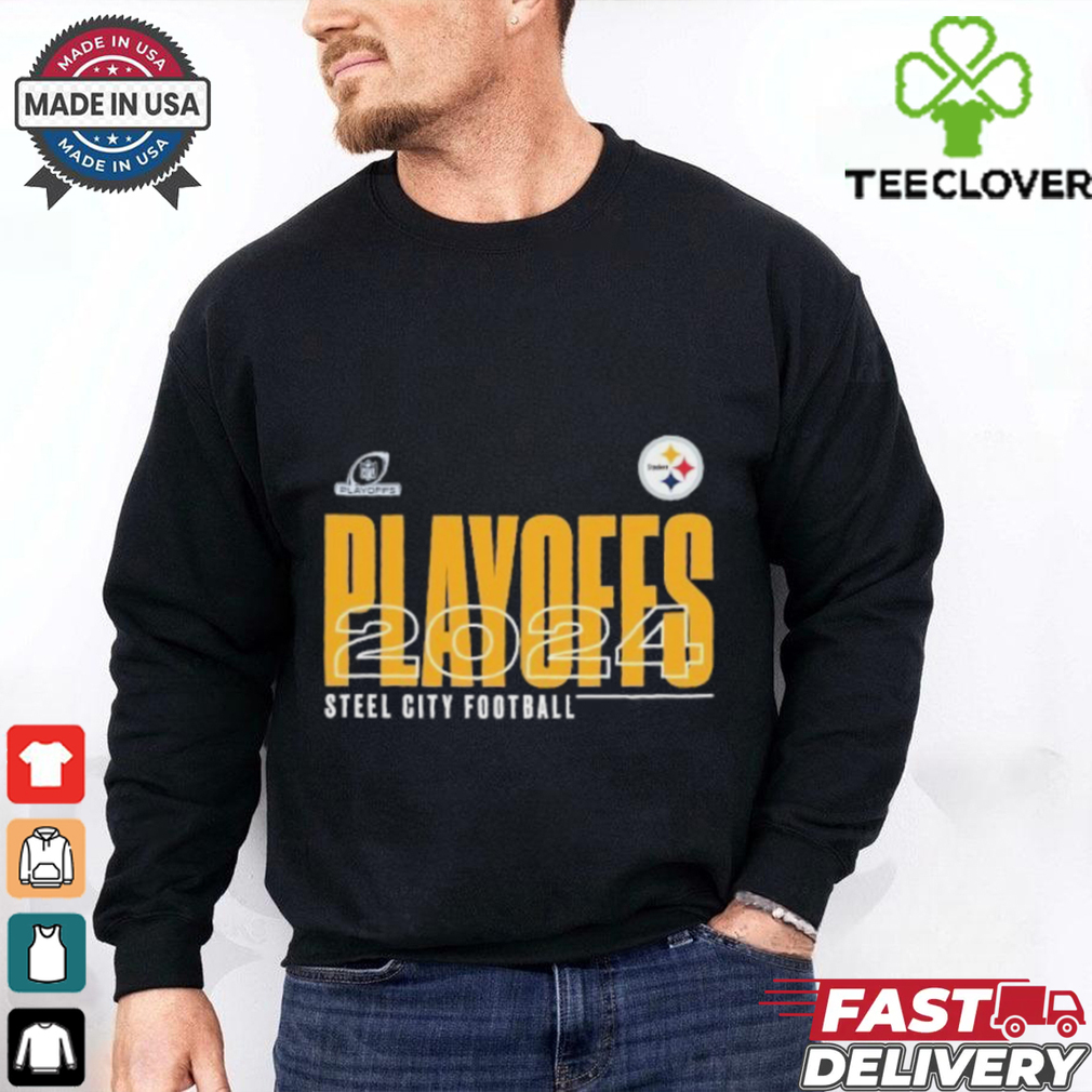 Pittsburgh Steelers 2024 NFL Playoffs Shirt Pittsburgh Steelers 2024 NFL Playoffs Shirt