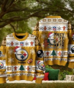 Pittsburgh Steelers 2024 They Not Like Us Steelers Christmas Ugly Sweater