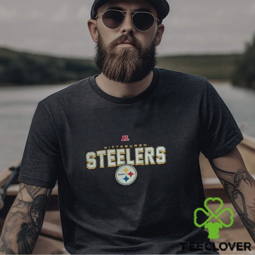 Pittsburgh Steelers 2XL XXL Black T Shirt