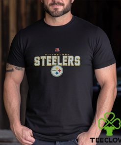 Pittsburgh Steelers 2XL XXL Black T Shirt