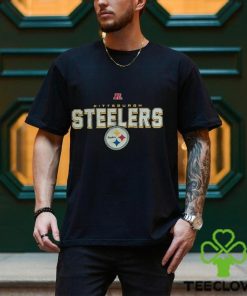 Pittsburgh Steelers 2XL XXL Black T Shirt