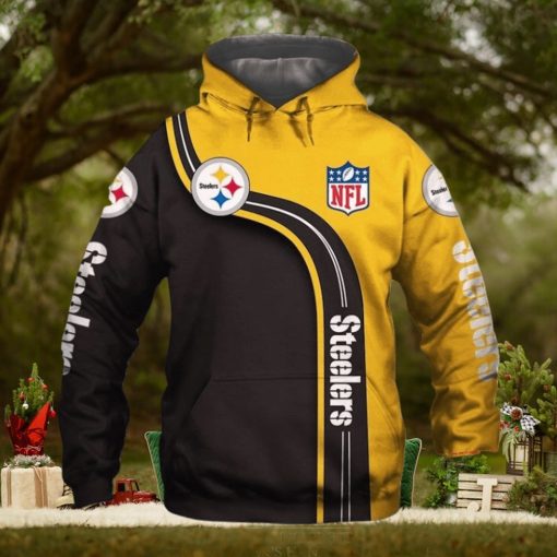 Pittsburgh Steelers 3D Hoodie Cute Sweatshirt Pullover Gift