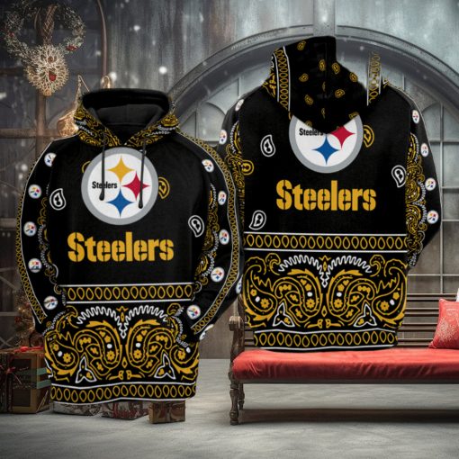 Pittsburgh Steelers 3D Printed Hoodie Ver 79