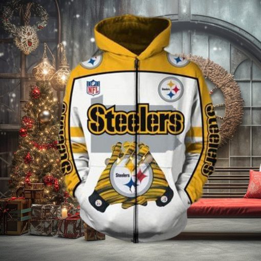 Pittsburgh Steelers 3D Printed Hoodie