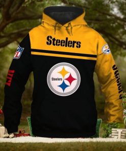 Pittsburgh Steelers 3D Skull Zip Hoodie Pullover Sweatshirt